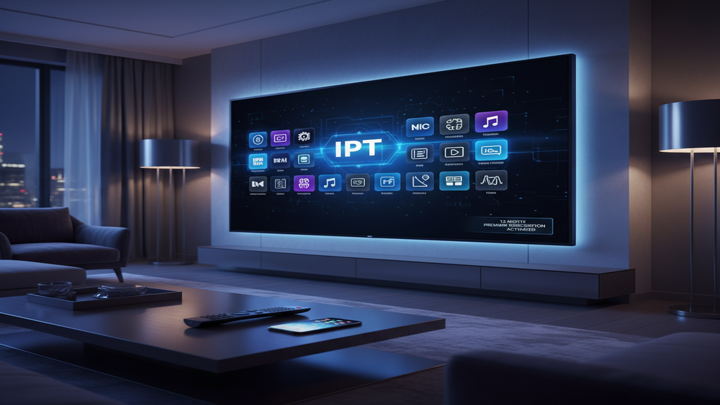Guide pour choisir un IPTV abonnement 12 mois fiable sur une Smart TV