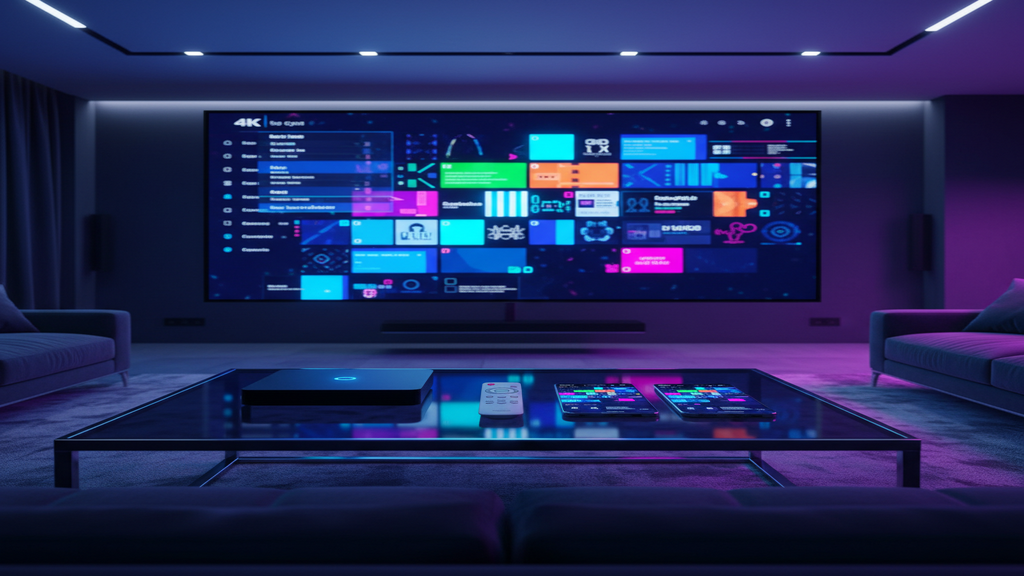 Un avertissement sur un écran de smartphone affichant le logo AliExpress pour un abonnement IPTV