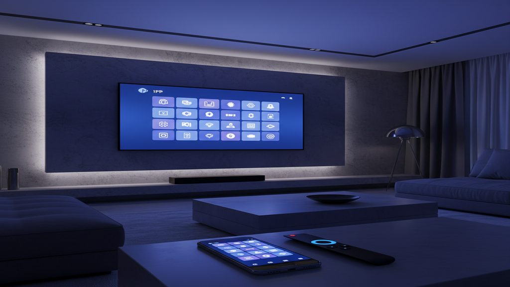 Guide complet sur l'application IPTV Smarters Pro avec logo et interface