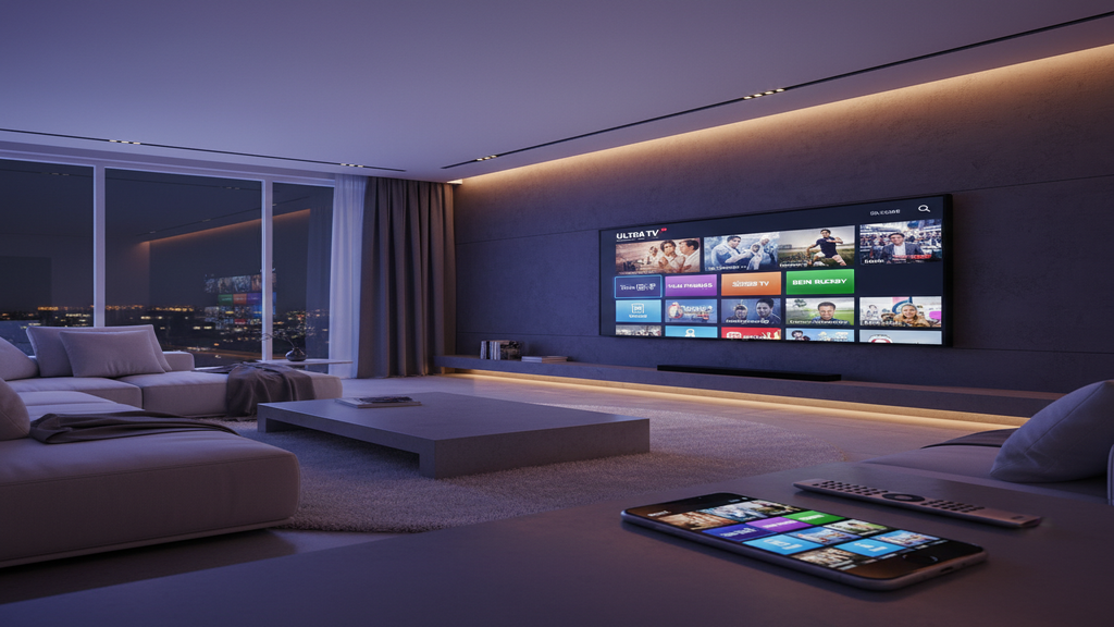 Guide complet pour trouver la meilleure IPTV avec une smart TV en arrière-plan