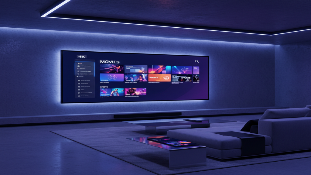 Analyse détaillée de l'offre Z2U IPTV sur un écran de télévision